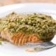 Grilled Salmon with Thai Corriander Pesto