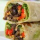 Mexican Bean & Vegie Wrap